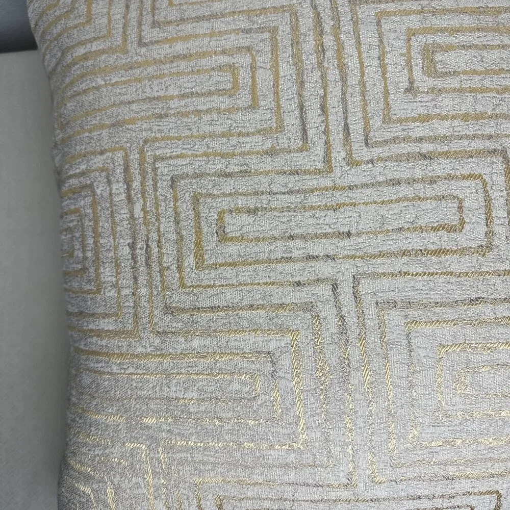 NEW  Daniel Stuart Studio PREMIUM Craftsmansship Pillow Sumatra Champagne